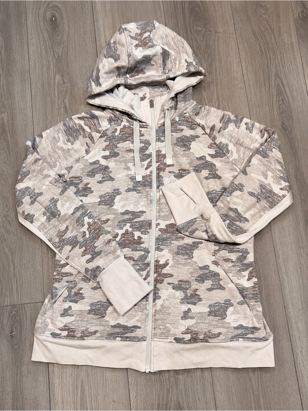 Athleta camo hoodie